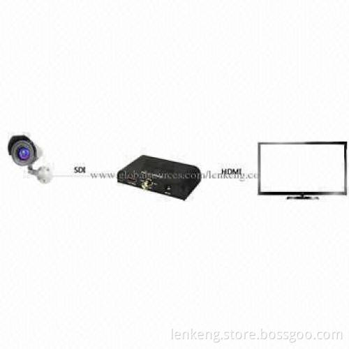 HD-SDI/SD-SDI and 3G-SDI to HDMI® Converter with Plug-and-play Function